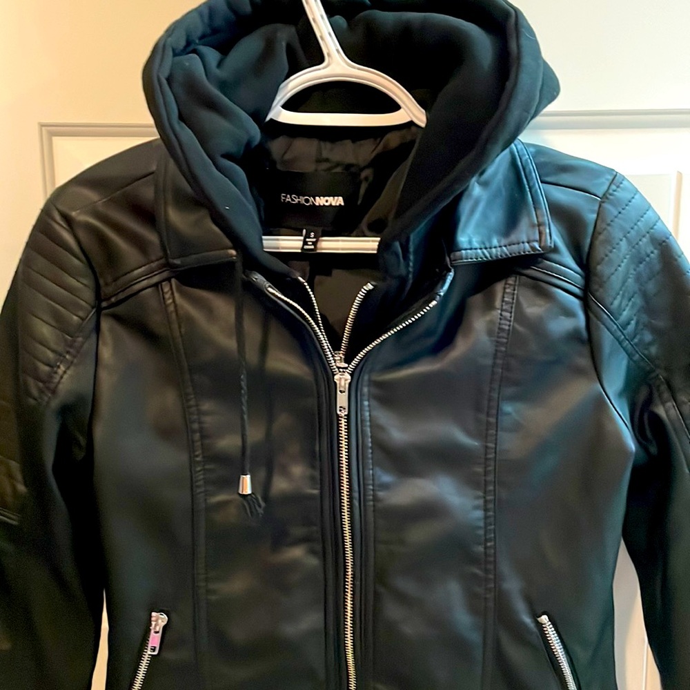 New Size small leather Jacket
